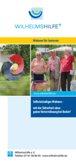Broschüre Wohnen für Senioren